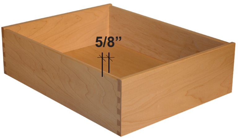 Drawer Side Thickness - TDD Hardware