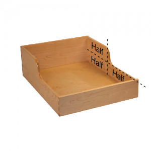 Half-Curve Drawer Box