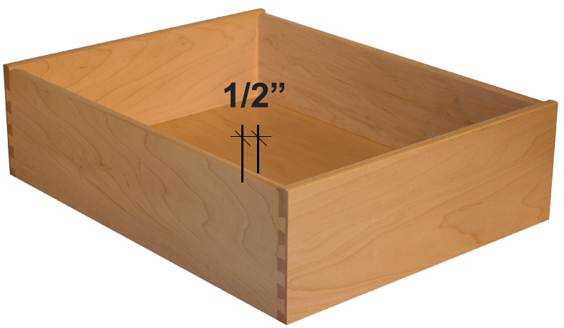 Half Inch Drawer Box