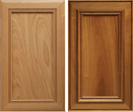 Mitered Inset and Molding Cabinet Door