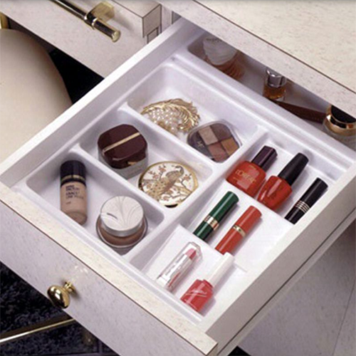 Cosmetic Drawer Organizer for Bathroom and Vanity